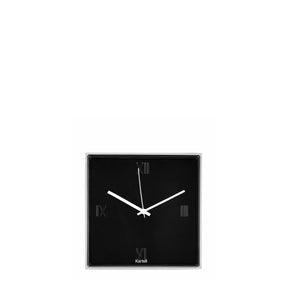 Orologio da parete Tic&Tac Kartell in PMMA nero 30x30 cm