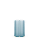 KARTELL Okra Vaso Basso 24x18cm Azzurro PMMA Riciclato