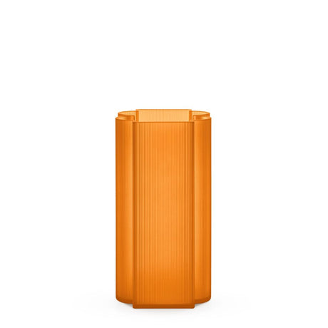 Vaso Okra Kartell in PMMA riciclato arancio 34x18 cm