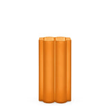 KARTELL Okra Vaso Basso 24x18cm Arancio PMMA Riciclato