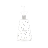 Oliera conica Simple Day in vetro 500 ml con decoro cuori