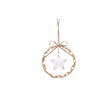 Pendaglio Coroncina con Stella Bianchi Dino in metallo 11 cm