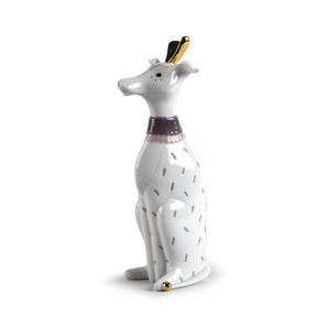 Statuetta Amici Sorprendenti Lladrò in porcellana lucida 23x7 cm