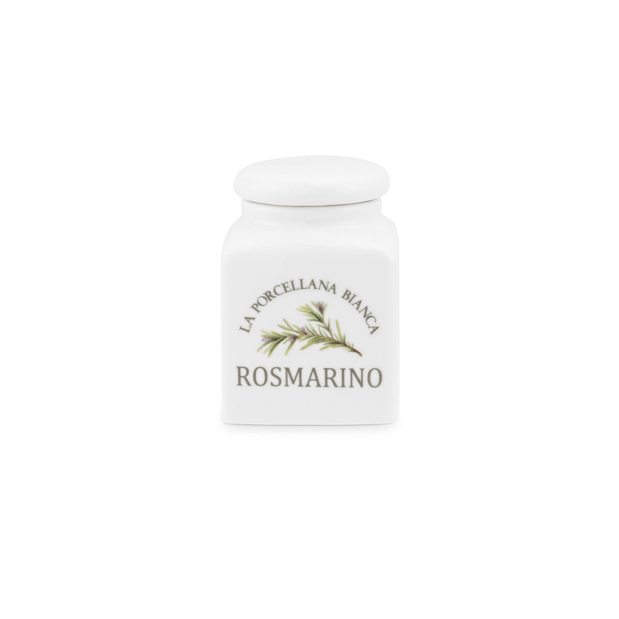 Barattolo Rosmarino La Porcellana Bianca in porcellana 8,5 cm