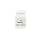 Barattolo Rosmarino La Porcellana Bianca in porcellana 8,5 cm