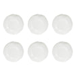 Set 6 piatti fondi Lunia La Porcellana Bianca in ceramica bianca 21 cm