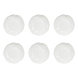 Set 6 piatti fondi Lunia La Porcellana Bianca in ceramica bianca 21 cm