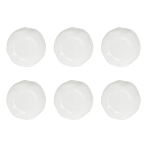 Set 6 piatti fondi Lunia La Porcellana Bianca in ceramica bianca 21 cm