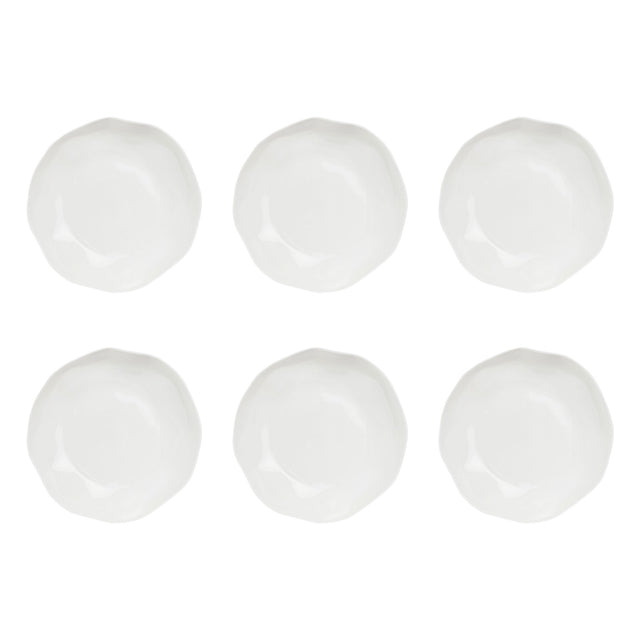 Set 6 piatti fondi Lunia La Porcellana Bianca in ceramica bianca 21 cm