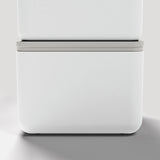 BLIM PLUS Peek Box Contenitore Quadro 2 Pezzi 10x13cm Arctic White Bianco Made in Italy 100% Riciclabile