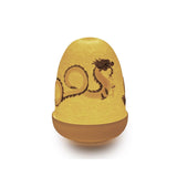 Lampada da tavolo Dragons Dome Lladrò in porcellana con decori oro 15x11 cm