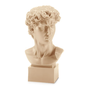 Busto David di Michelangelo Palais Royal in resina beige 18 cm