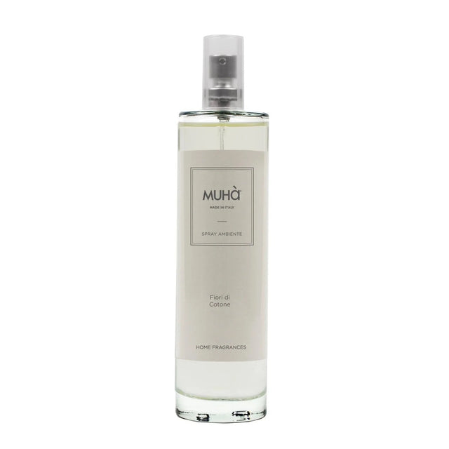 Diffusore spray Muha Fiori di Cotone in flacone di vetro 100 ml
