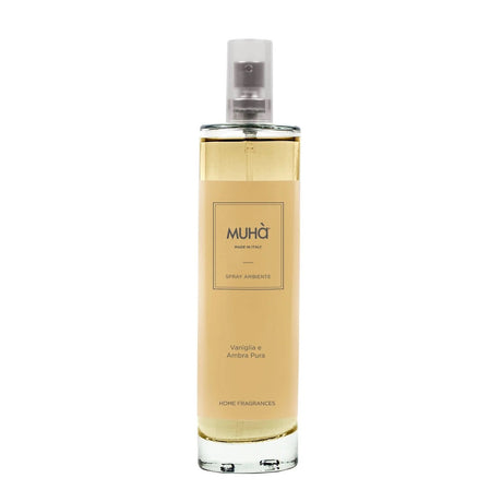 Diffusore spray ambiente Muha Vaniglia e Ambra flacone 100 ml