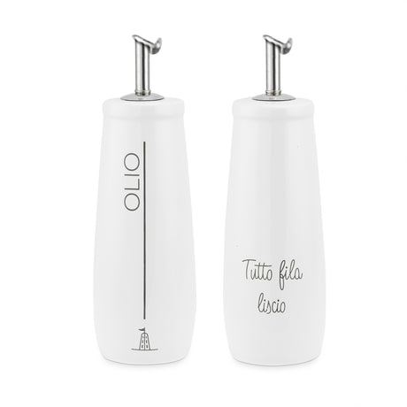 Oliera Gli Onesti La Porcellana Bianca in porcellana bianca 250 ml