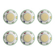 Set piatti fondi French Garden Villeroy & Boch in porcellana 23 cm