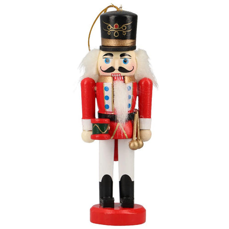 TIMSTOR Schiaccianoci Set 4 Pezzi Legno 13 cm Decorazione Natalizia Natale