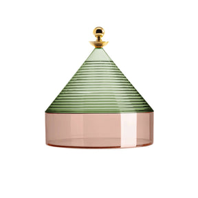 Contenitore Trullo Kartell in tecnopolimero color salvia 25x27 cm