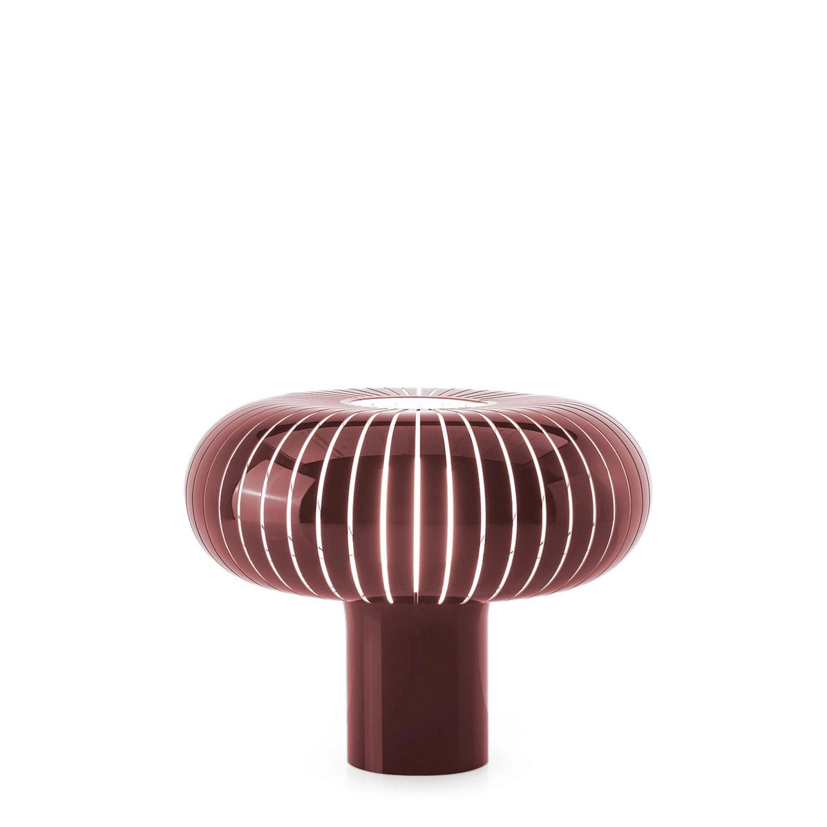 Lampada da tavolo Teresa Kartell in PMMA bordeaux 43x50 cm