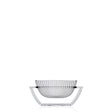 Vaso U Shine Kartell in PMMA riciclato trasparente 14x29 cm