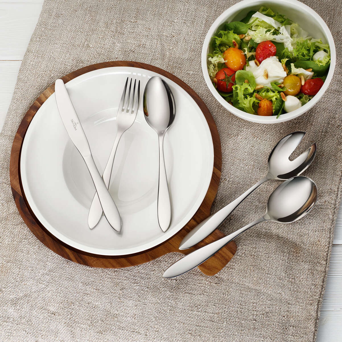 VILLEROY & BOCH Arthur Lucido Servizio Tavola Posate Set 68 Pezzi Acciaio Inox