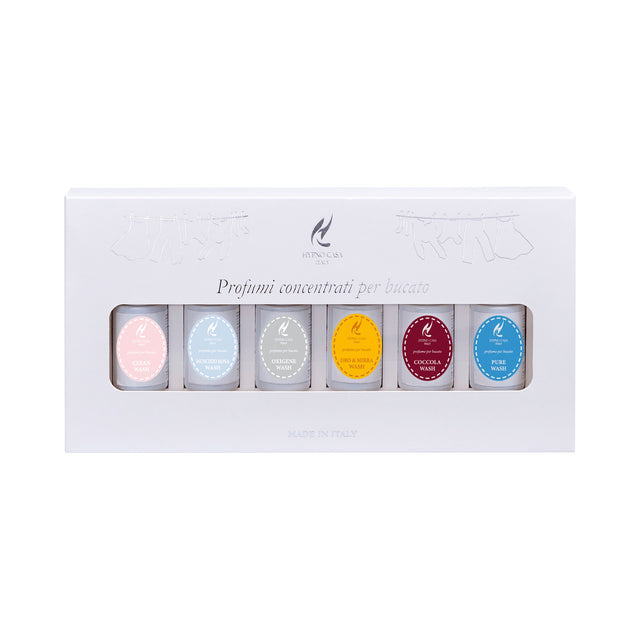 Set 6 profumi bucato Hypno Casa fragranze miste in flaconi da 20 ml