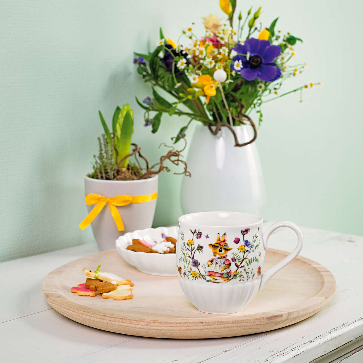 VILLEROY & BOCH Spring Fantasy Tazza Mug con Manico 440ml Tavola di Pasqua