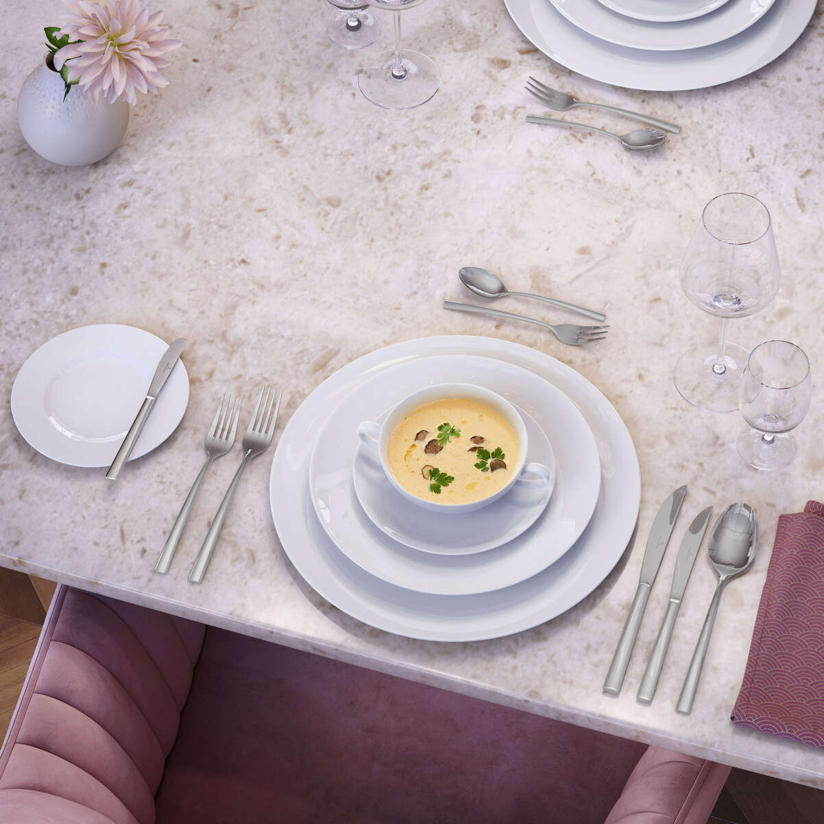 VILLEROY & BOCH Piemont Forchetta Dolce 16cm Acciaio Inox