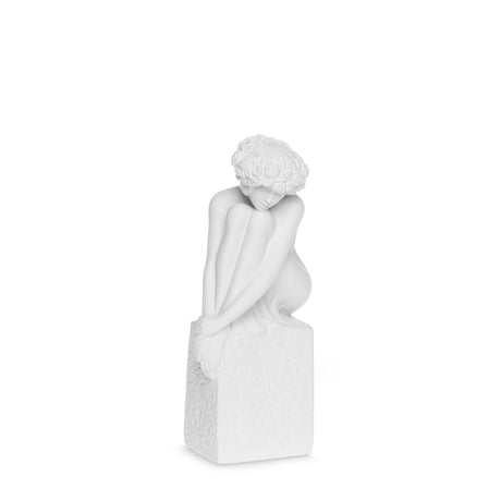 Statuetta Zodiaco Vergine Christel by Sommer in porcellana satinata 21 cm
