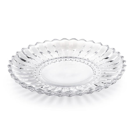 Centrotavola Onde Emò Italia in vetro trasparente 29,5 cm