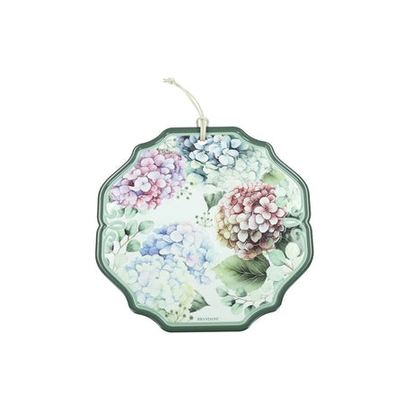 Sottopentola Flora Brandani in ceramica decorata e sughero 21x21 cm