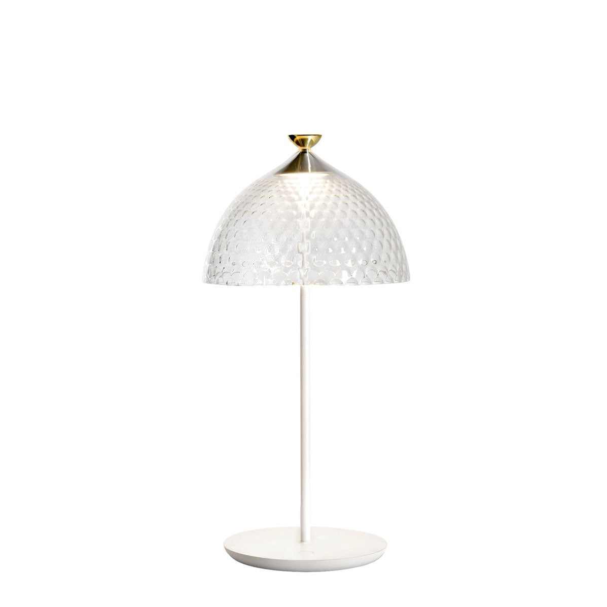 Lampada da tavolo Pumo Kartell in PMMA riciclato 43x20 cm