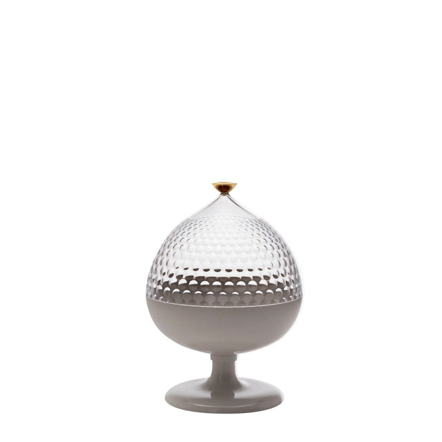 Contenitore Pumo Kartell in tecnopolimero bianco trasparente 29 cm