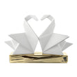 Statuina Elefante Origami Bongelli Preziosi in marmorino bianco 25 cm