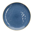 Vassoio Concerto Rose & Tulipani in stoneware blu avio 32 cm
