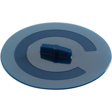 Coperchio rotondo Villeroy & Boch in silicone blu diametro 17 cm