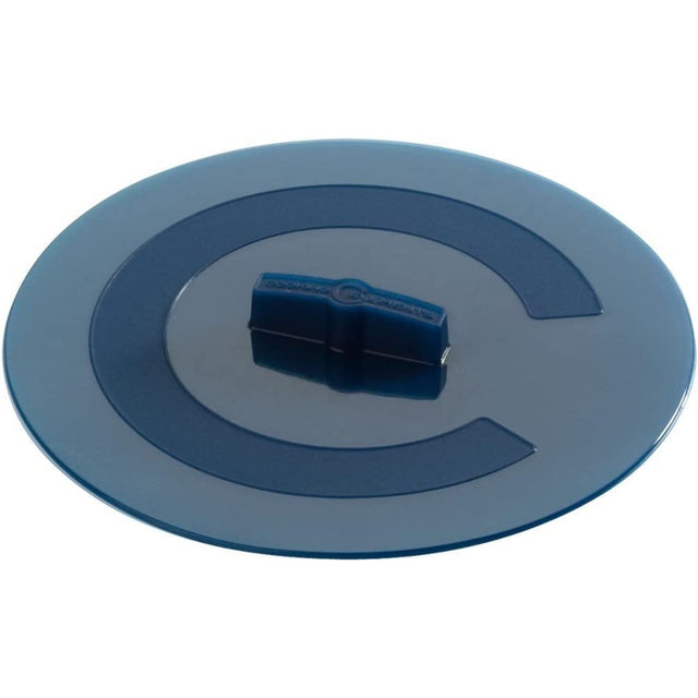 Coperchio rotondo Villeroy & Boch in silicone blu diametro 17 cm