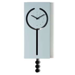 Orologio a pendolo Omega Arti & Mestieri in ferro nero 53x20 cm