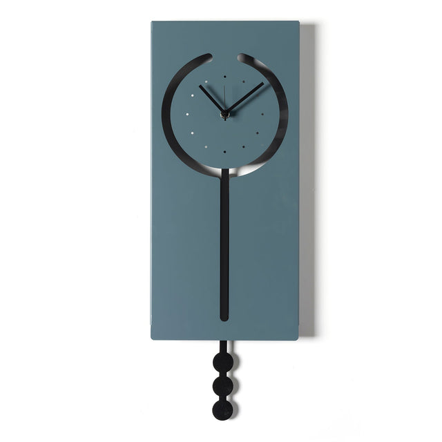 Orologio a pendolo Omega Arti & Mestieri in ferro colore nero 53x20 cm