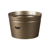 Vaso portalampada Arti & Mestieri in ferro colore bronzo 37x25 cm