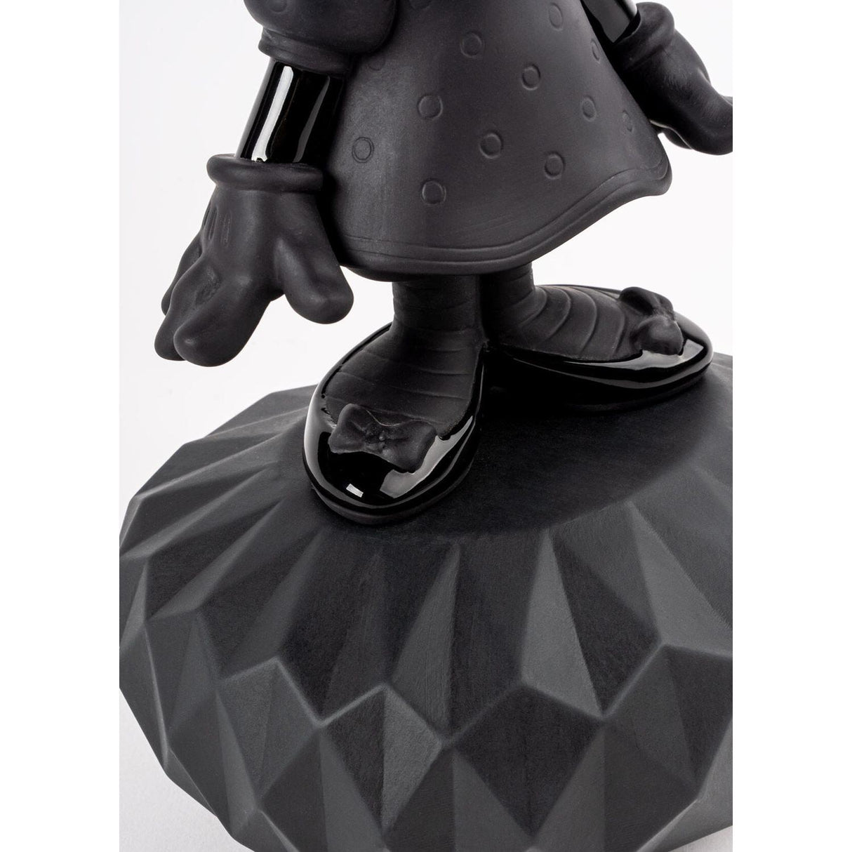 LLADRO' Scultura Minnie Total Black 31x17cm Porcellana