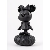 LLADRO' Scultura Minnie Total Black 31x17cm Porcellana