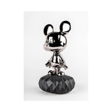 LLADRO' Scultura Mickey Mouse Platinum 31x17cm Porcellana