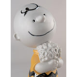 LLADRO' Figurina Charlie Brown™ 22x10cm Porcellana