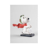 LLADRO' Figurina Snoopy™ Flying Ace 15x16cm Porcellana