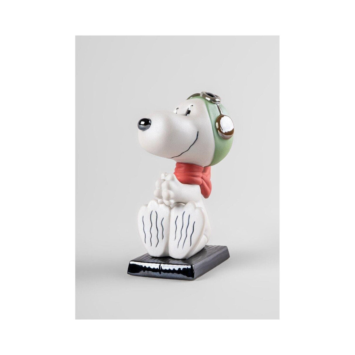 LLADRO' Figurina Snoopy™ Flying Ace 15x16cm Porcellana