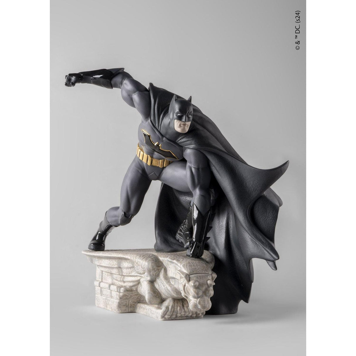 LLADRO' Scultura Batman Serie Limitata 43x44cm Porcellana
