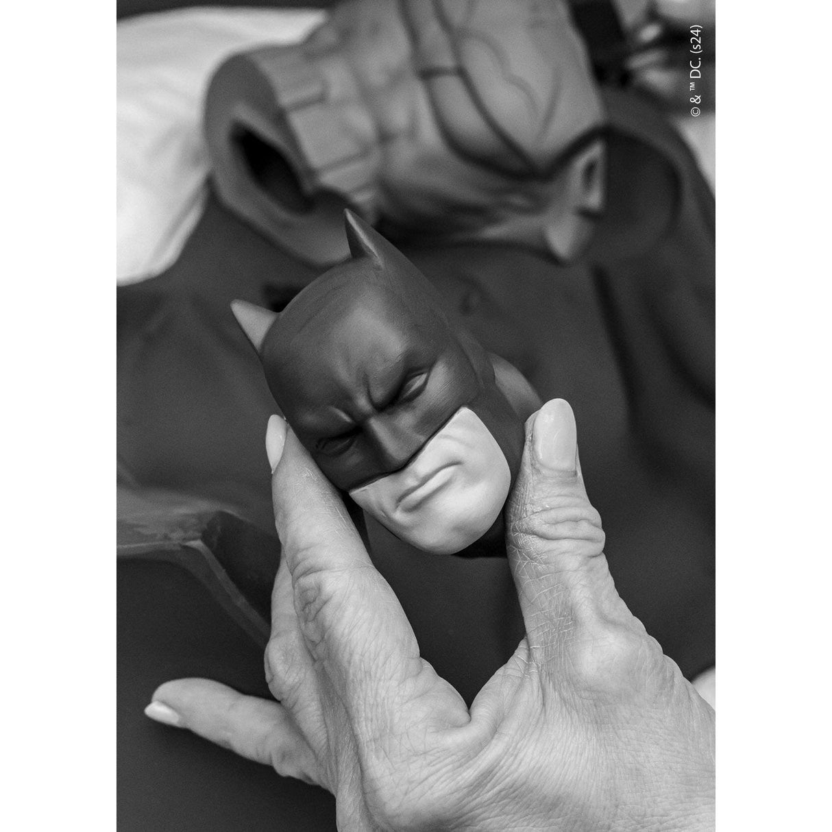 LLADRO' Scultura Batman Serie Limitata 43x44cm Porcellana
