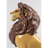 LLADRO' Figura Simba 23x19cm Porcellana