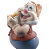 LLADRO' Figurina Nanetto Biancaneve Gongolo 13x9cm Porcellana